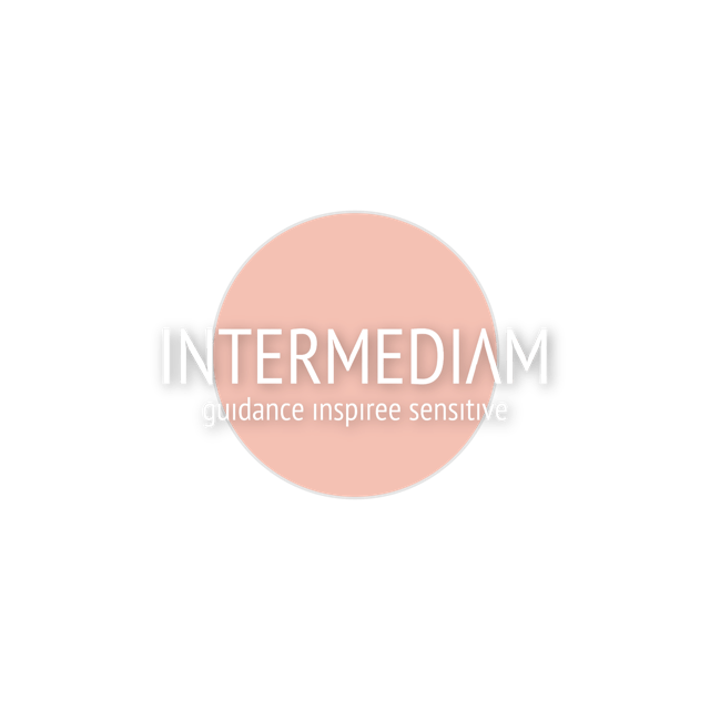 Intermediam guidance inspirée sensitive logo blanc