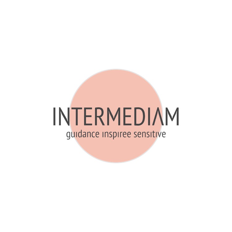intermediam guidance inspirée sensitive par Claudine Cloutier - logo noir